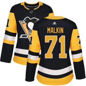 Damen Pittsburgh Penguins Trikot Evgeni Malkin 71 Schwarz Authentic